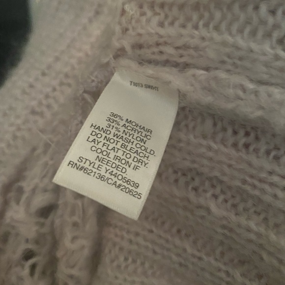 Alice + Olivia mohair blend sweater light purple sz- XS - Picture 7 of 7